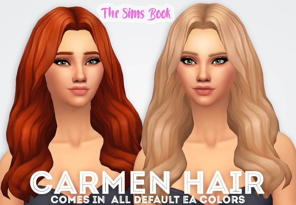 The Sims Maxis Match Girls Hair Sims Sims Hair The Sims Hair My Xxx Hot Girl