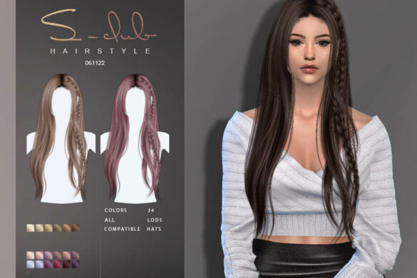 Zao Forty Five Hair The Sims Book