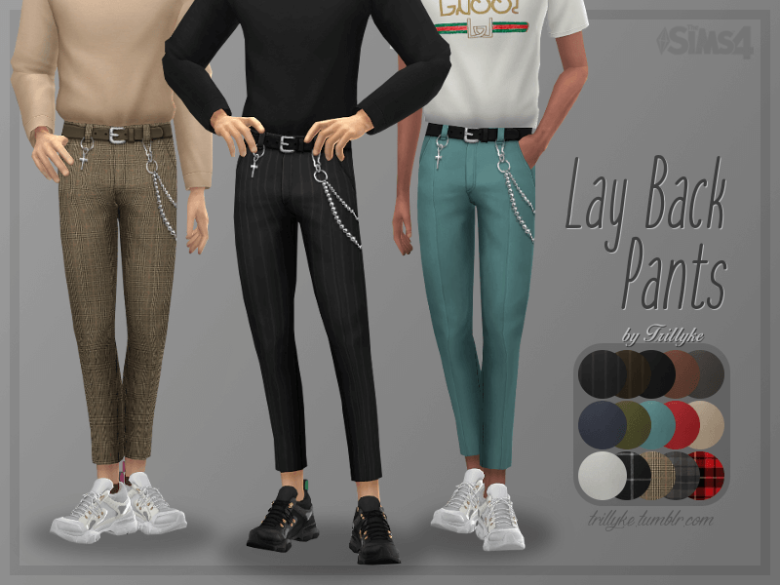 Sims 4 Maxis Match Lay Back Pants The Sims Book Hot Sex Picture