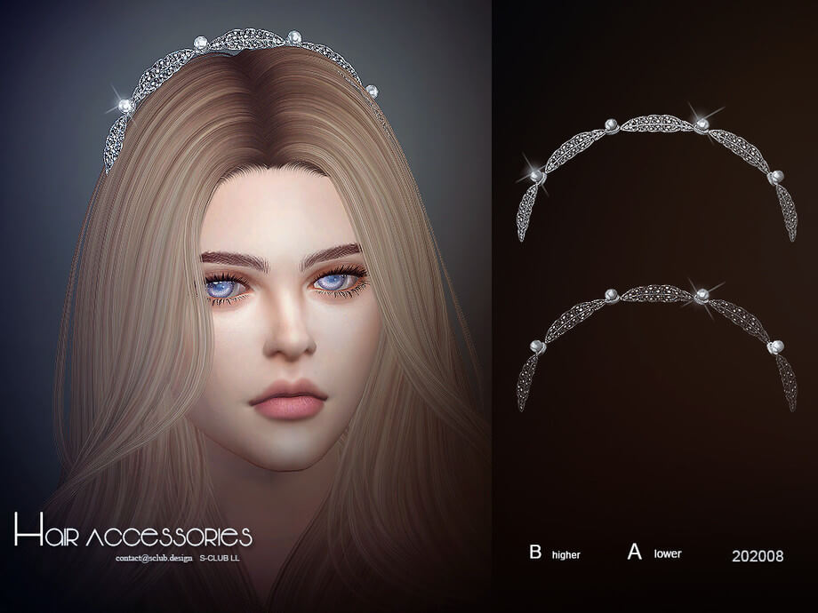 Sims 4 Beautiful Hair Accessories The Sims Book