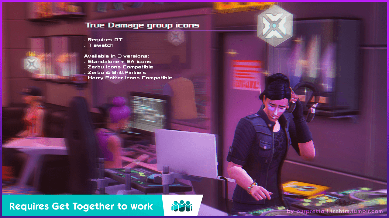 True Damage Mini Fan Pack for The Sims 4 | The Sims Book