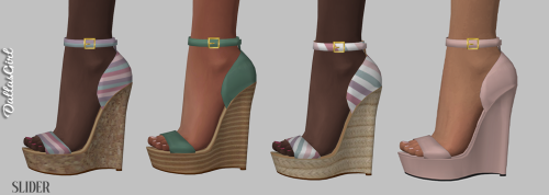 Sims 4 Espadrille Wedges - Remake | The Sims Book