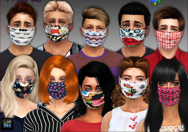 Sims 4 Face Mask Cc Archives The Sims Book