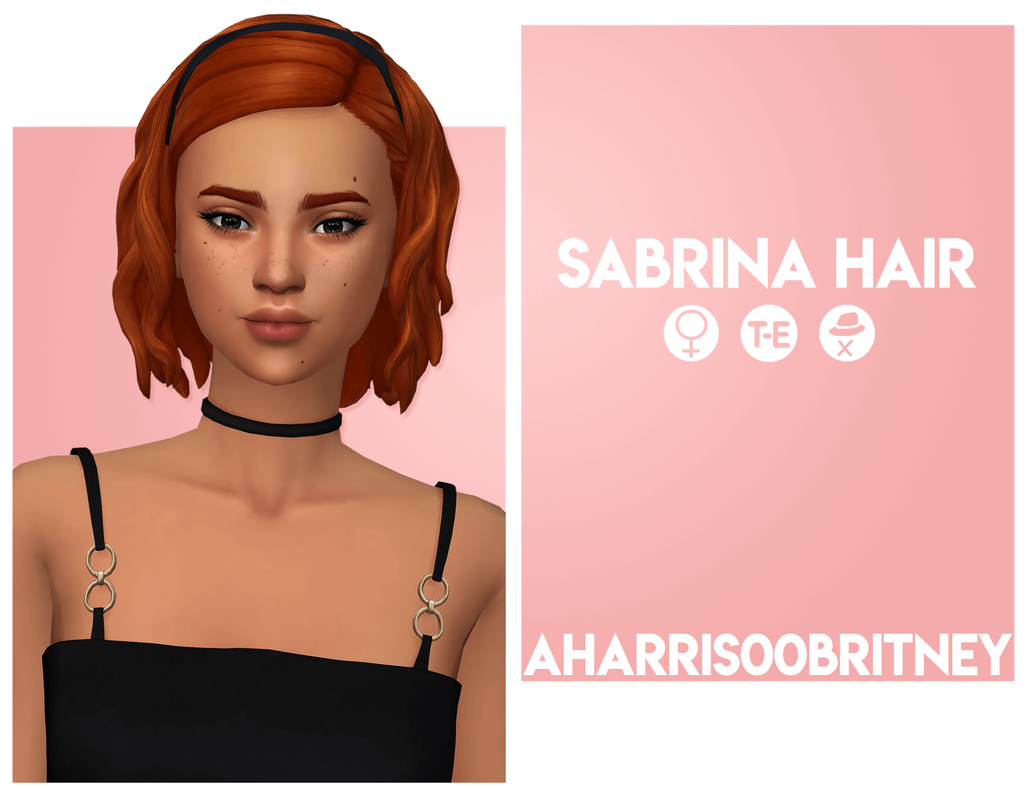 Sims 4 Sabrina Hair | The Sims Book