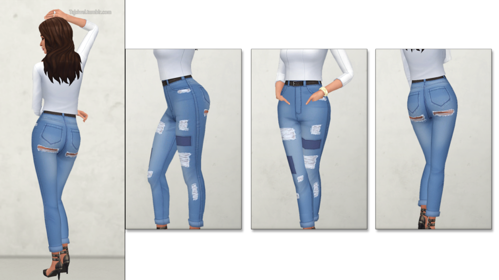 Sims 4 Maxis Match Rossen Jean The Sims Book Hot Sex Picture