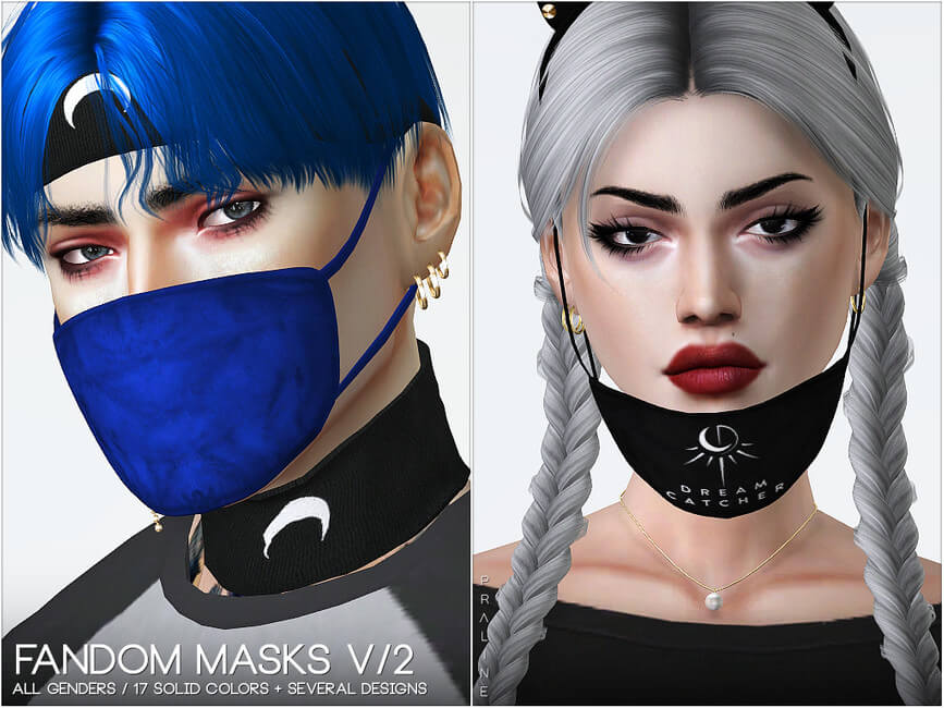 Sims 4 Fandom Masks V/2 | The Sims Book