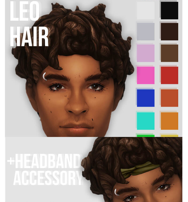 Sims 4 Male Hair Maxis Match Wavy Poleaussie