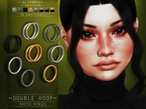 Sims 4 Nose Ring Cc