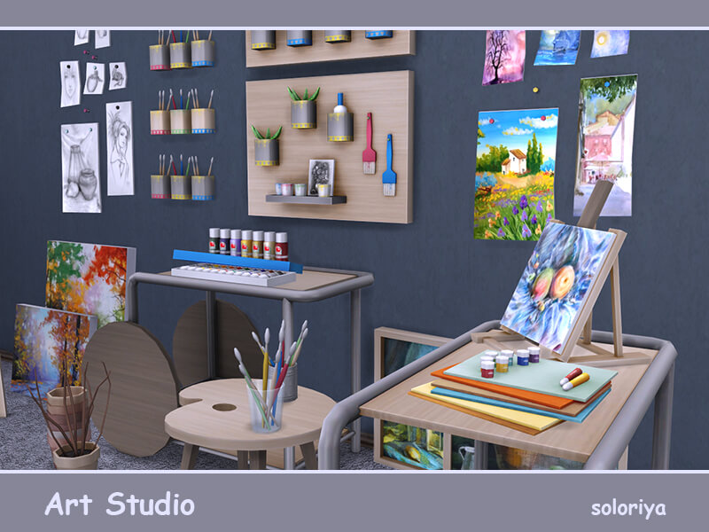 Sims 4 Art Studio