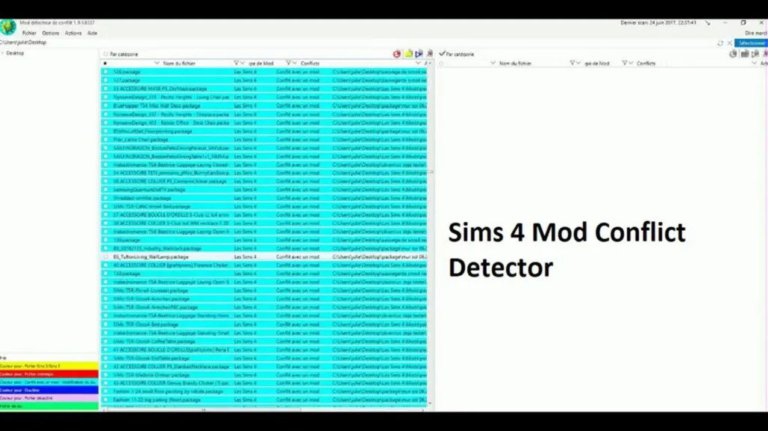 sims 4 package conflict detector