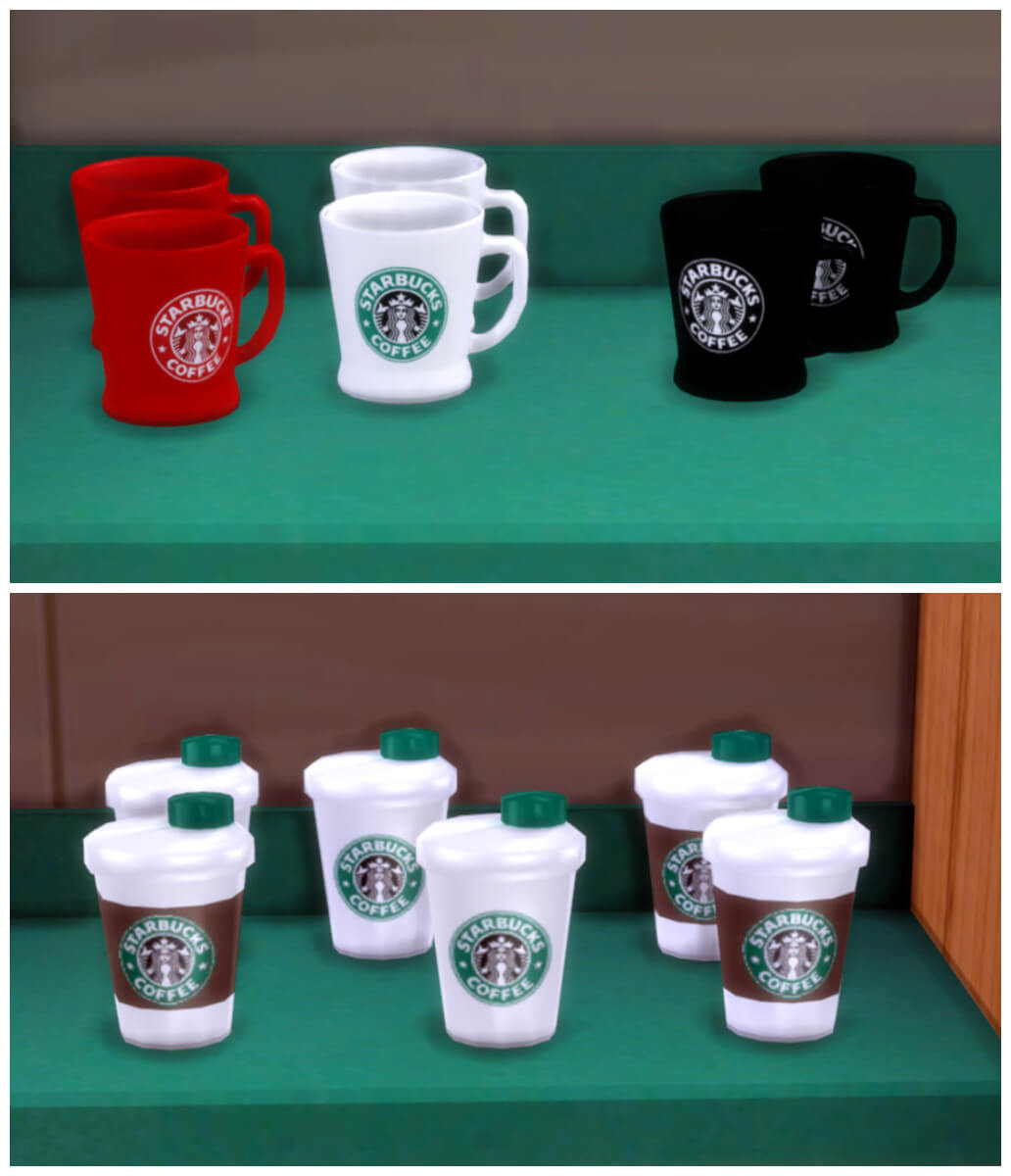 Starbucks Uniform By Bps Sims 4 Sims Sims 4 Update Vrogue