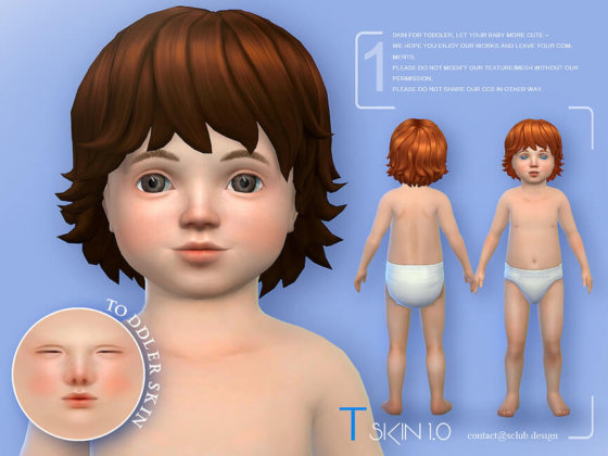 toddler cc sims 4 skin