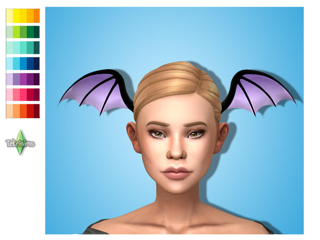 The Sims Book | Sims 4 Bat Wings | Accessories custom content| best mods| s4...