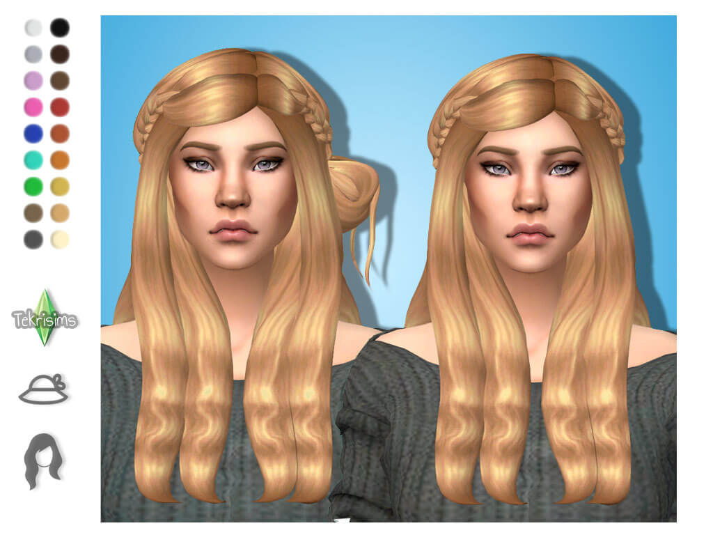 Sims 4 Maxis Match Hair Cassie 