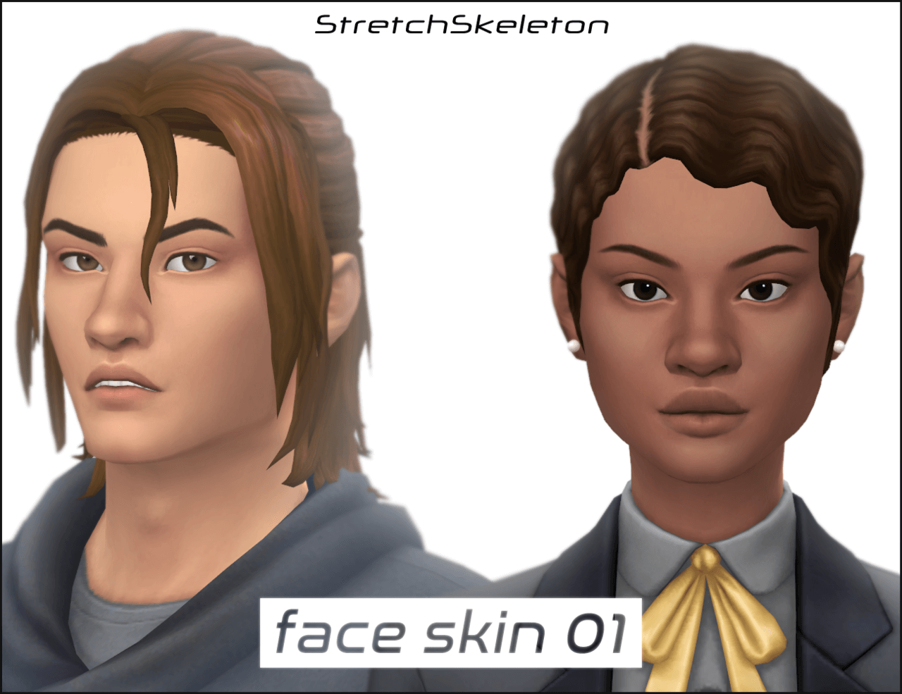 sims 4 skin details maxis match