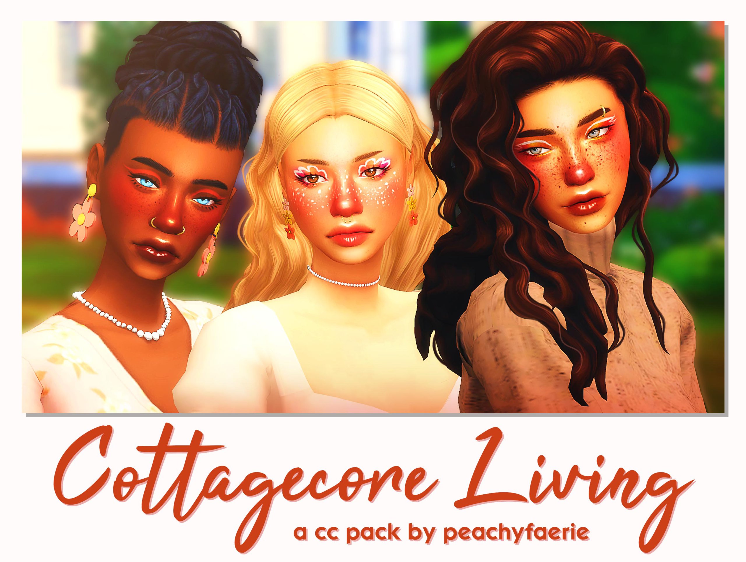 Sims 4 Cottagecore Living - A CC Pack | The Sims Book