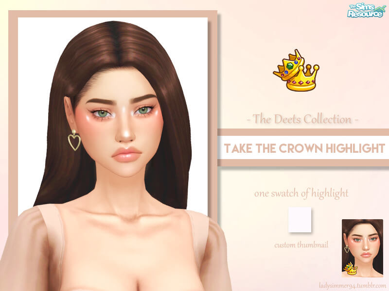 Take The Crown Highlight The Sims Book