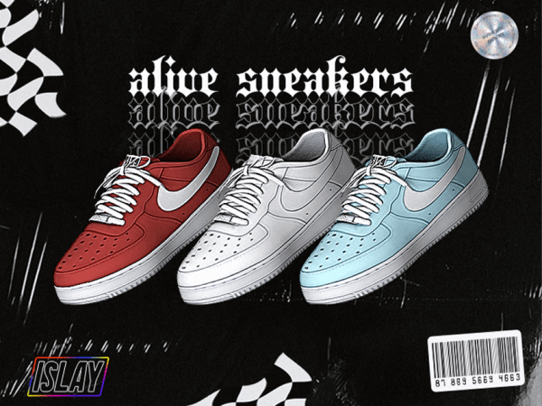 extremely biography impulse Sims 4 islay - alive sneakers am-af | The Sims Book