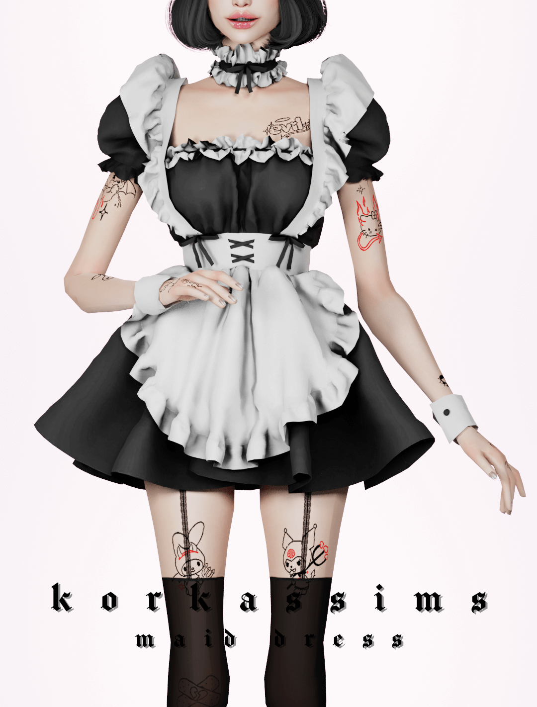 Sims 4 Maid Dress Halloween T The Sims Book