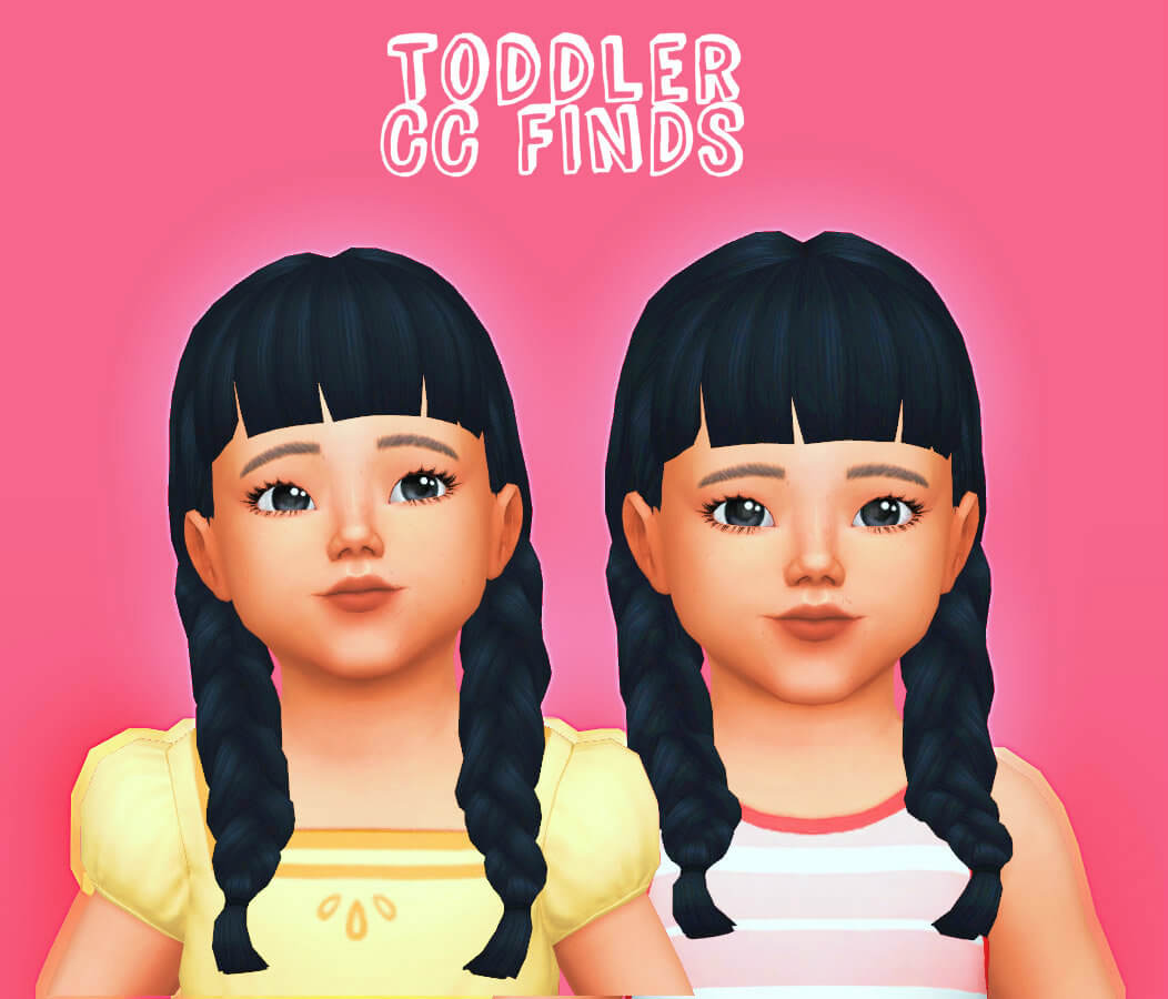 Sims 4 Maxis Match Toddler Cc Look The Sims Book