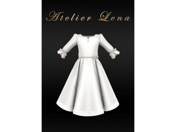 The Sims 4 [Atelier Lena] Child Ribbon Dress