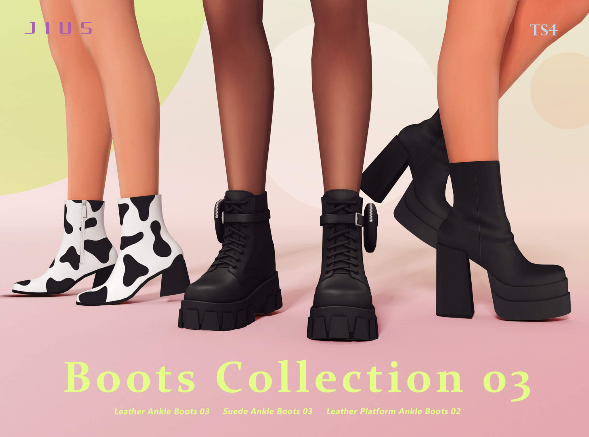 Boots Collection 03 Jius Le The Sims Book