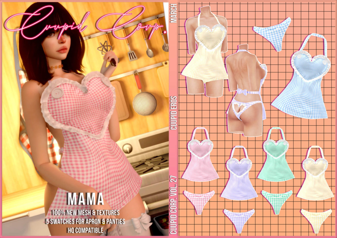 The Sims 4 eros mama lingerie