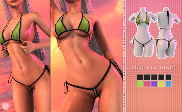 The Sims 4 Low Key Bikini