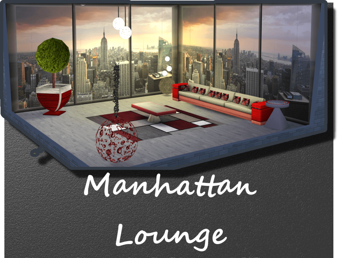 The Sims 4 Manhattan -a Lounge with a touch of Class