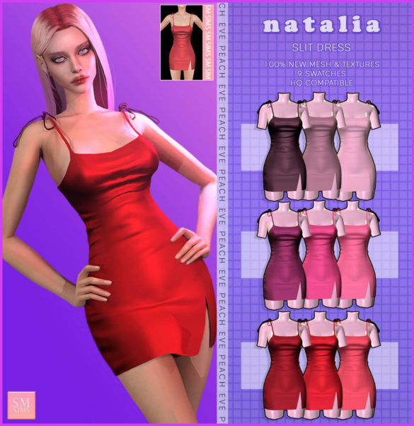 The Sims 4 Natalia Dress The Sims Book