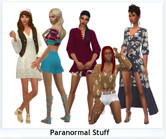 The Sims 4 PARANORMAL SET at Sims4Sue