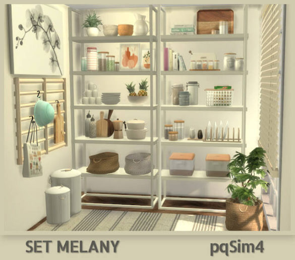 The Sims 4 Set Melany at pqSims4