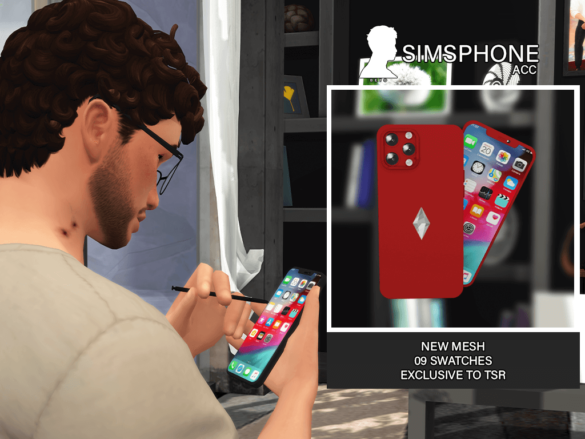 The Sims 4 simsphone acc phone accessory for all ages
