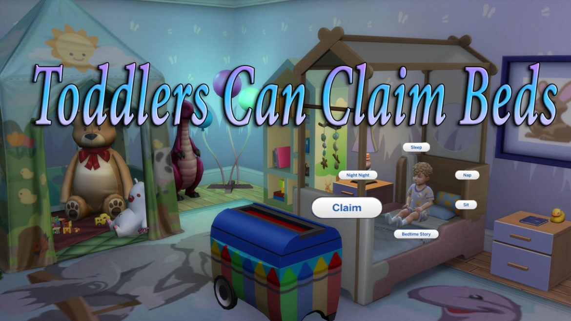 The Sims 4 Toddlers Can Claim Beds