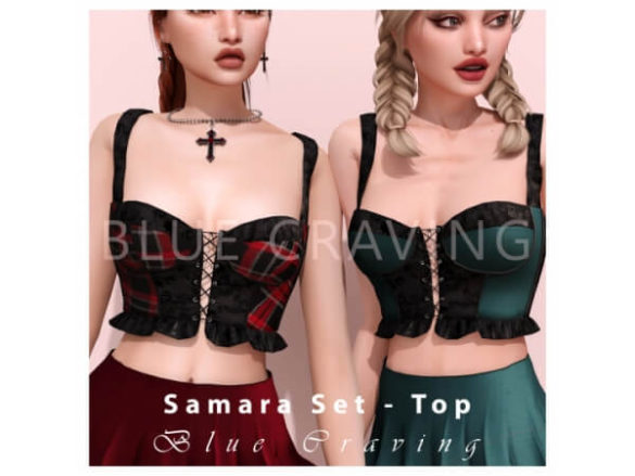 Blue Craving - Samara Top