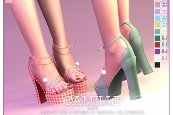 Sims 4 Arlette Boots The Sims Book