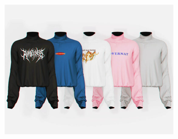 chrome sweater by plbsims