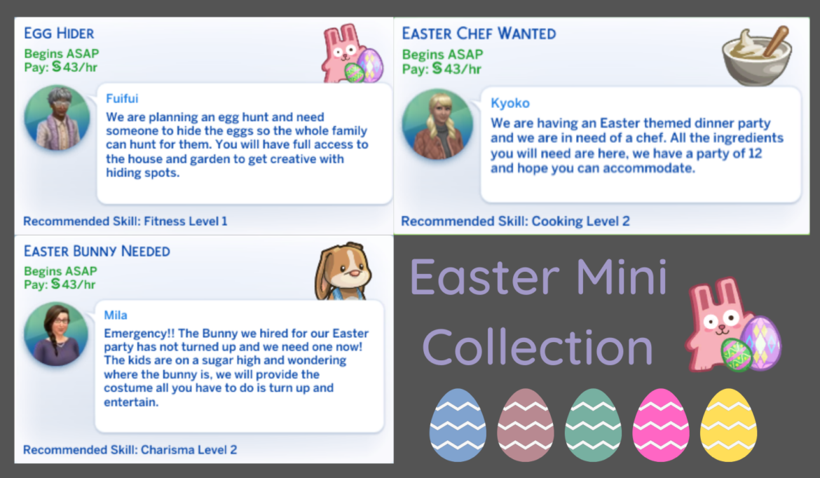 Easter Themed Odd Jobs