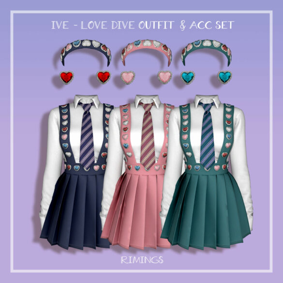 IVE - LOVE DIVE Outfit