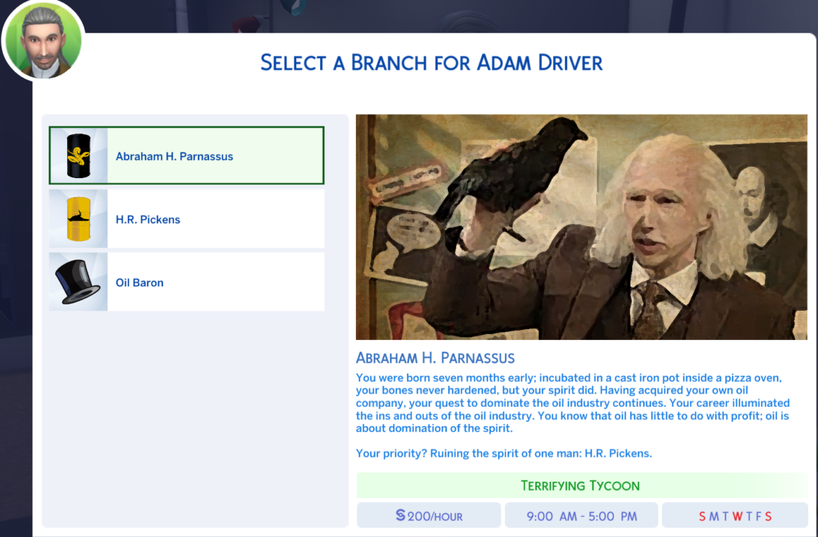 Oil Industry Career, with 3 Branches