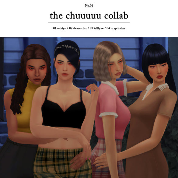 the chuuuuu collab korean beauty - fashion inspired pack