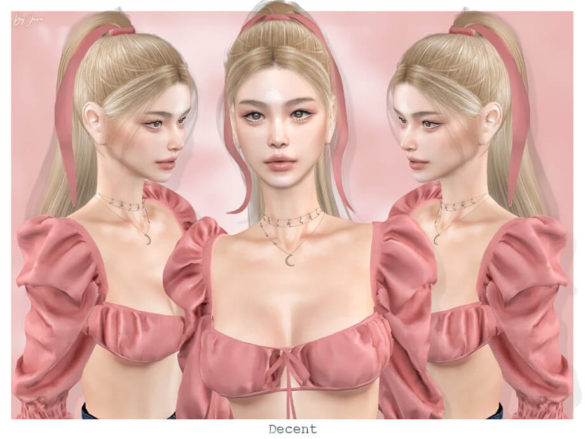 The Sims 4 Decent Hair by JavaSims