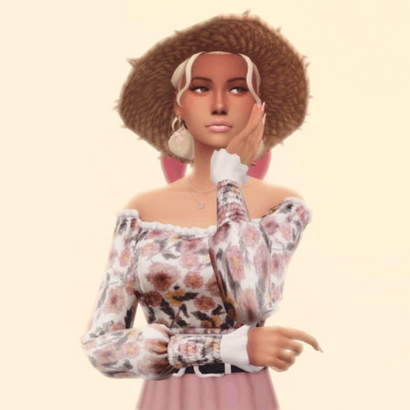 The Sims 4 Garden Date Lookbook