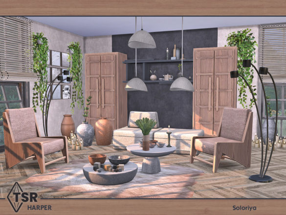 The Sims 4 Harper Living Room