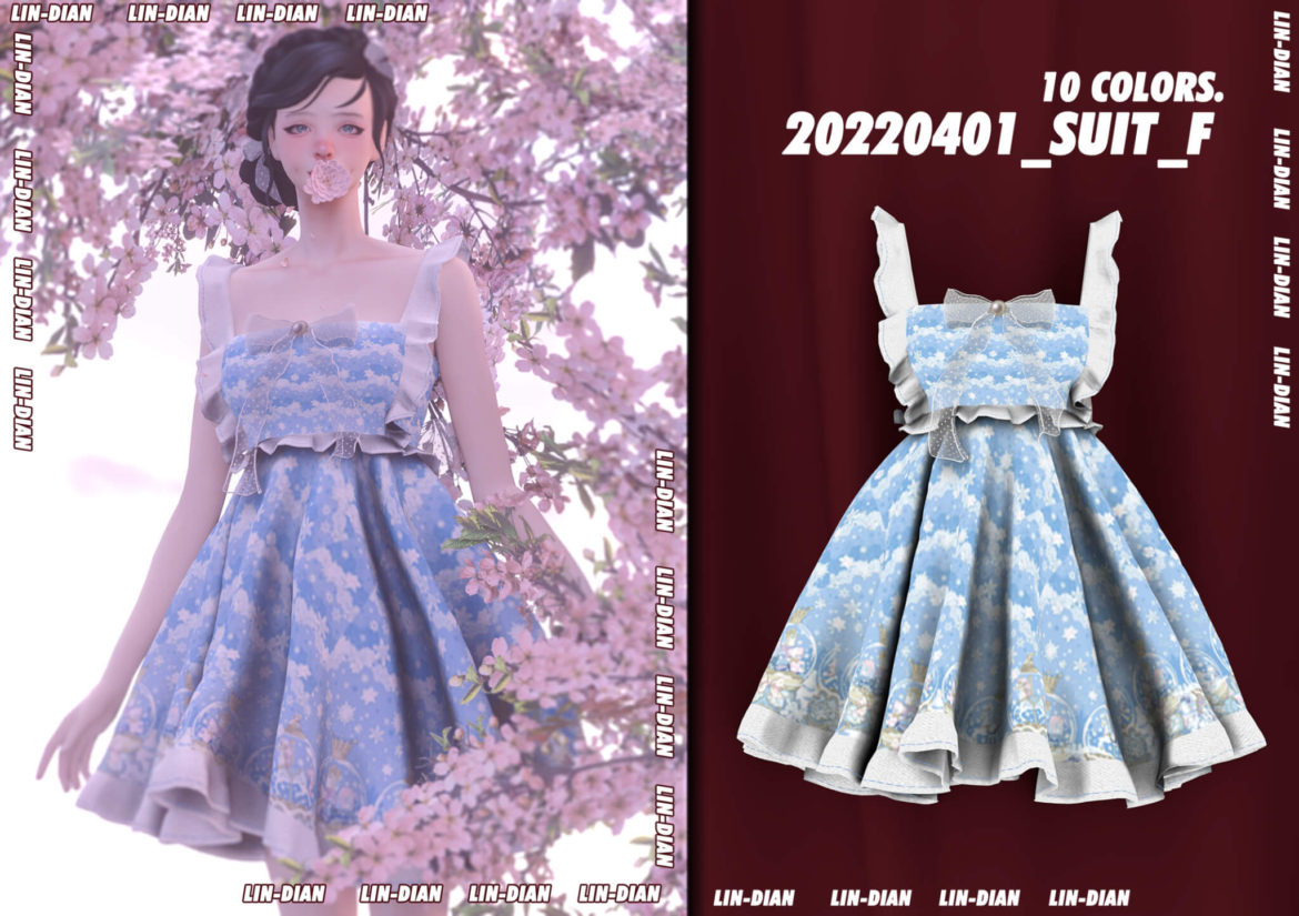 The Sims 4 lin dian 20220401suit f