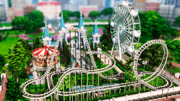 The Sims 4 NO CC - Amusement Park