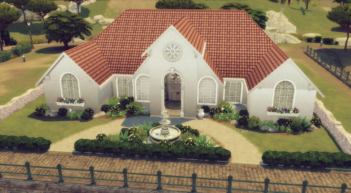 The Sims 4 NO CC - Tartosa Mansion
