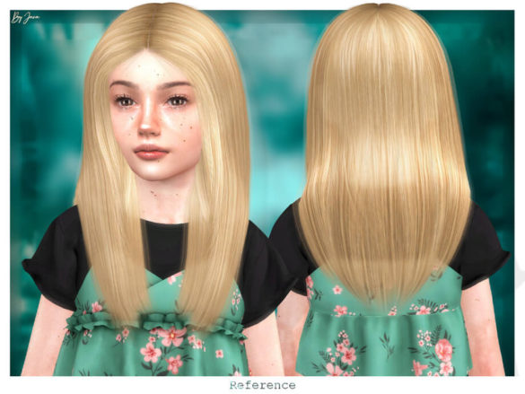 The Sims 4 Reference Child Hair by JavaSims at TSR