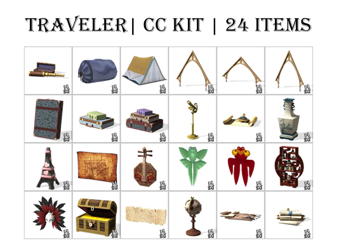 The Sims 4 traveler cc pack download