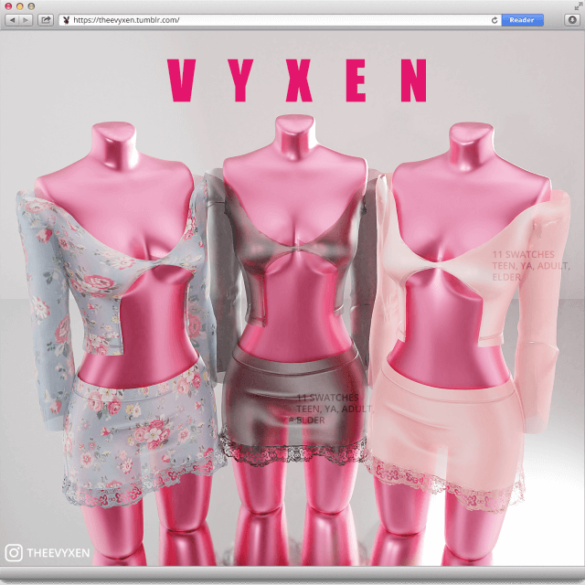 vyxen alexia set download